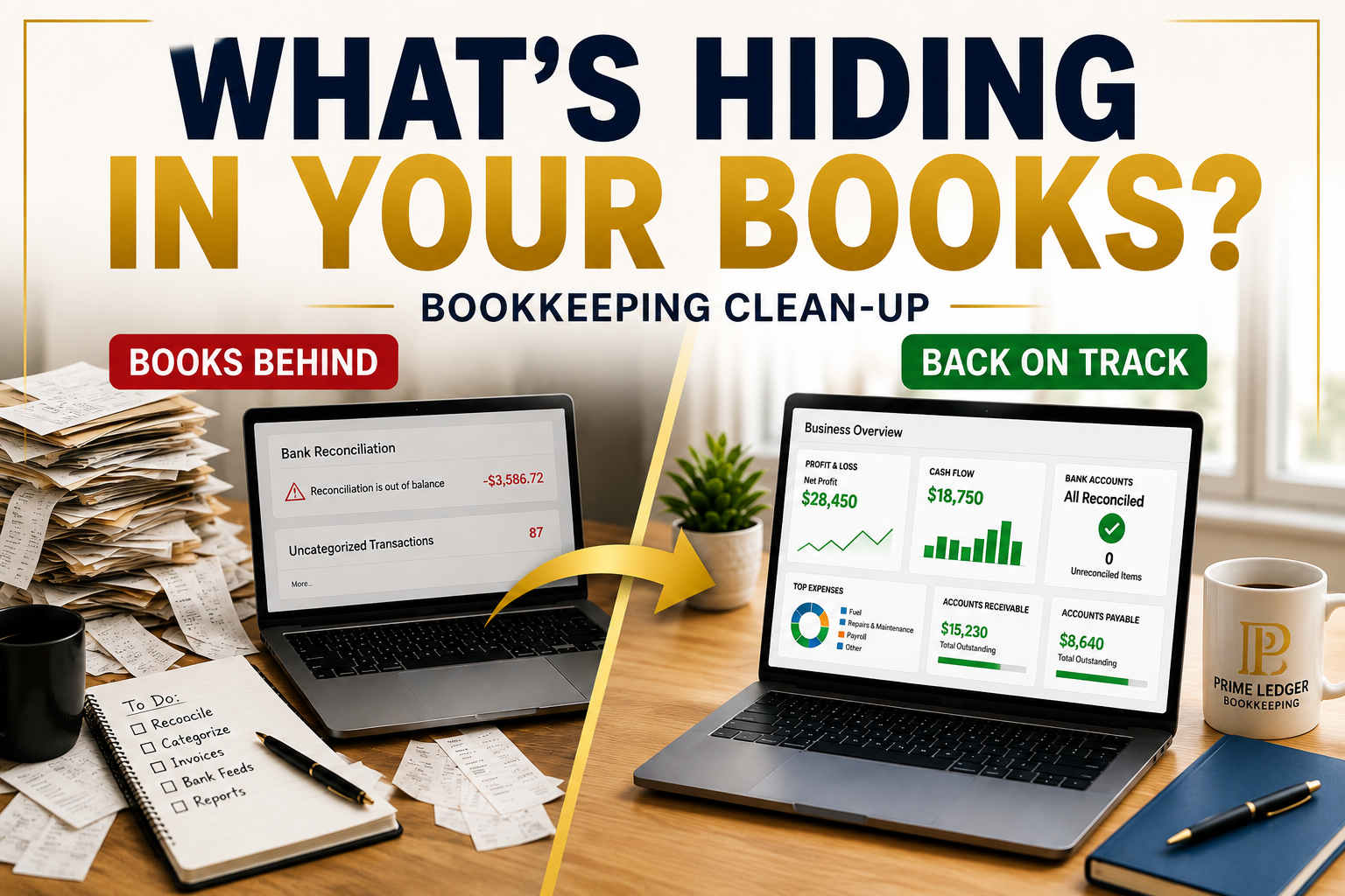 Let’s Get Your Books Back on Track