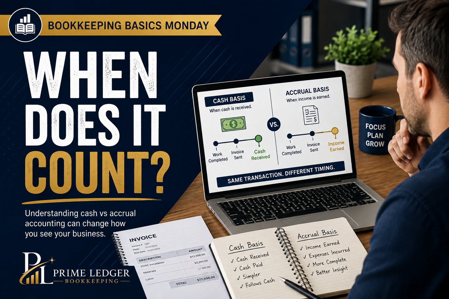 Cash vs. Accrual Accounting: What’s the Difference?