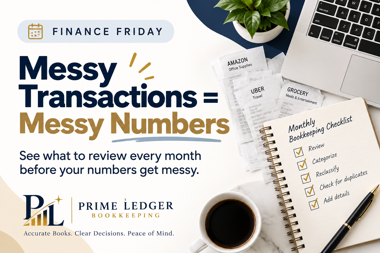 Your Monthly Bookkeeping Checklist